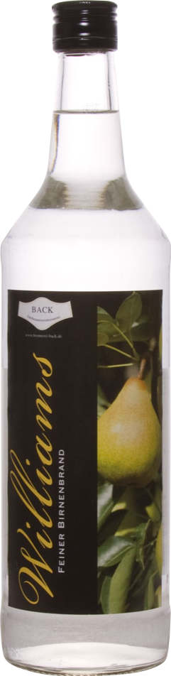 Back Williams Birne 40 % 1,0 l-Artikelnummer-31334-von-Back