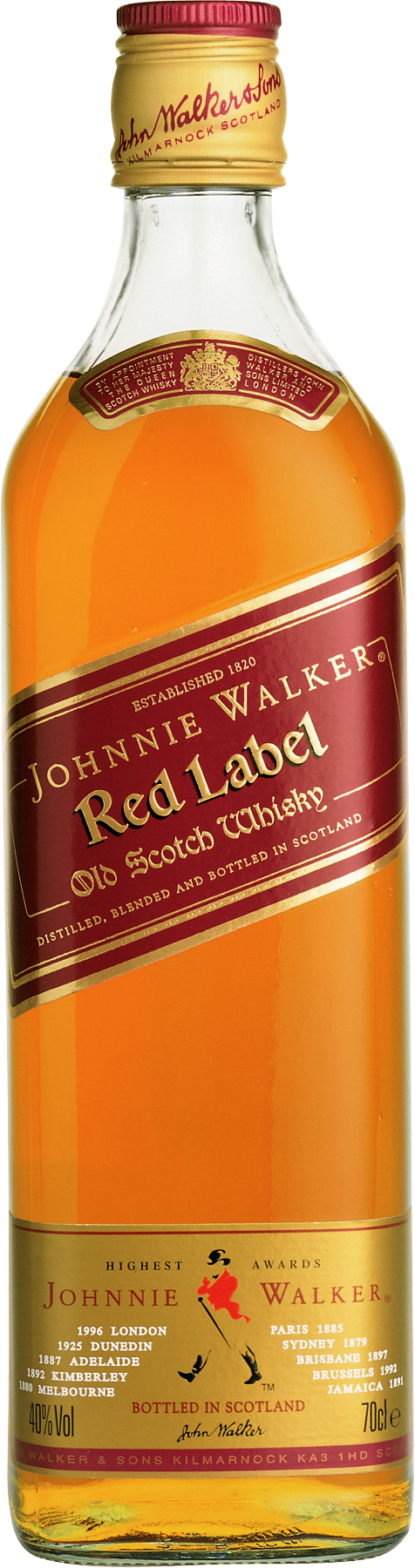Johnnie Walker Red Label 40 % 1.0L