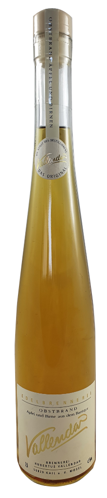Vallendar Obstbrand 43% Barrique 0,5L-Artikelnummer-30206-von-Vallendar