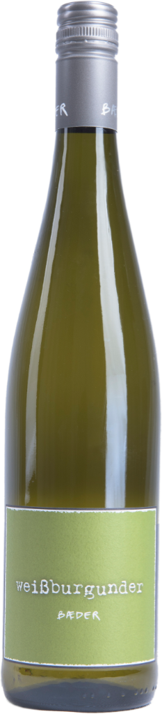 Bäder Weissburgunder Trocken (Bio)-Artikelnummer-25317-von-Weingut Bäder