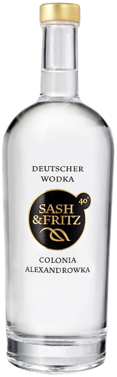 Sash & Fritz Deutscher Wodka 40 % 