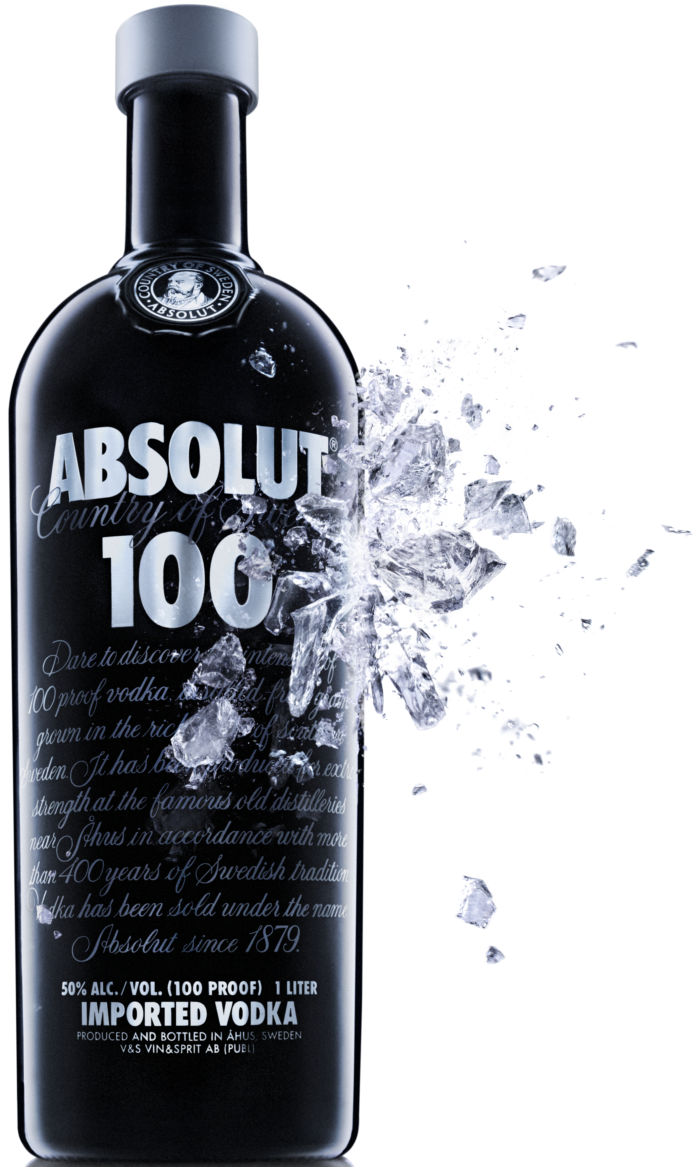 Absolut Vodka 100 50% -Artikelnummer-30219-von-Absolut