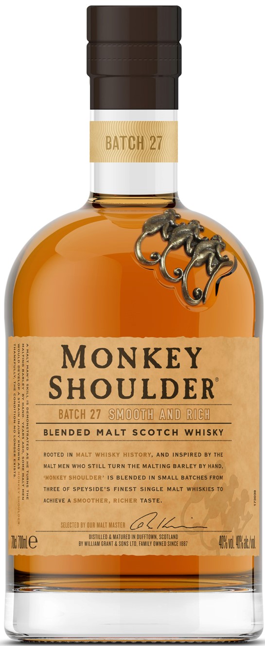 Monkey Shoulder Whisky 40 % 0.7L
