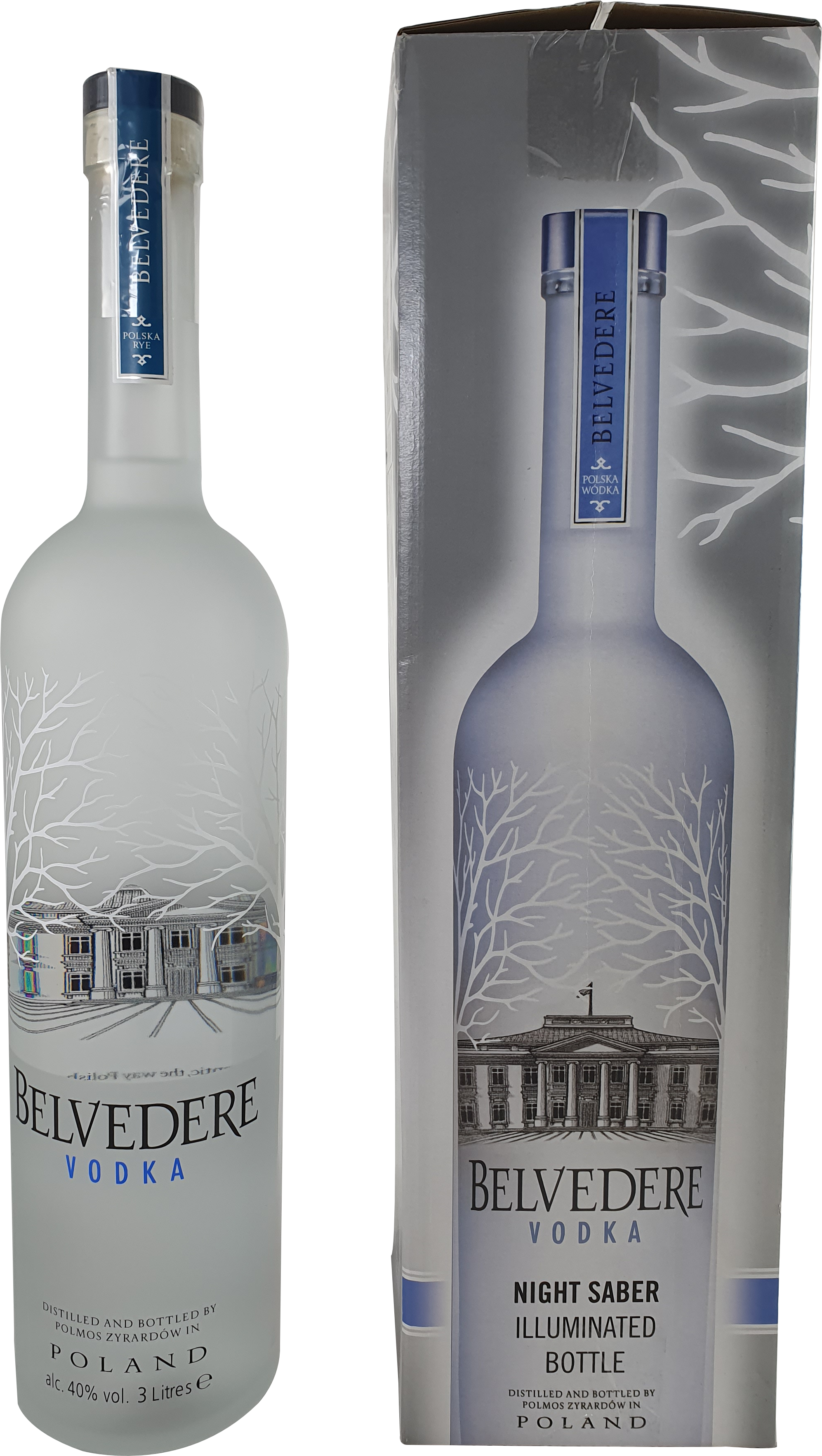 Belvedere Vodka 40 % 3l-Artikelnummer-31339-von-Belvedere