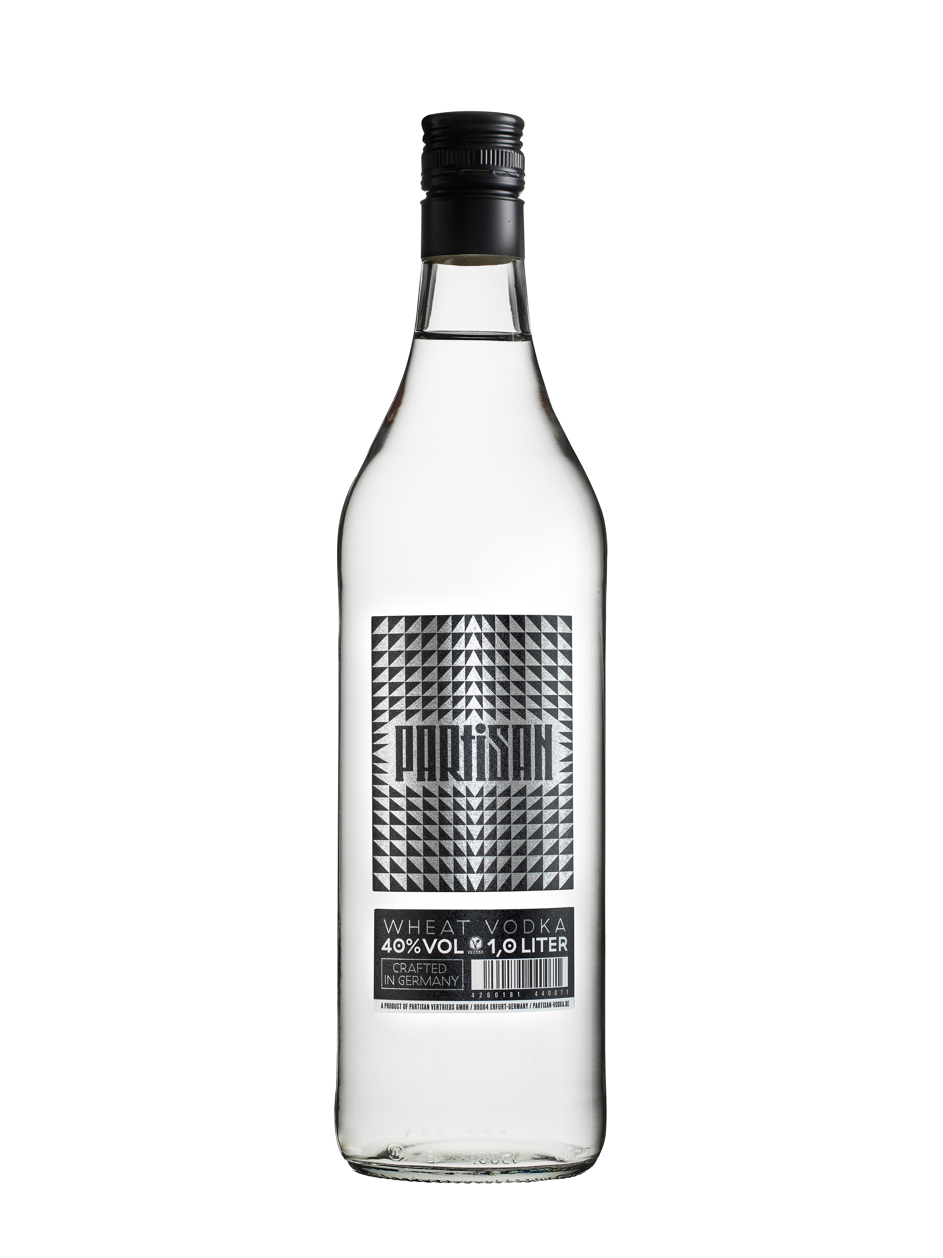 Partisan Vodka 40% 1l-Artikelnummer-30280-von-Partisan
