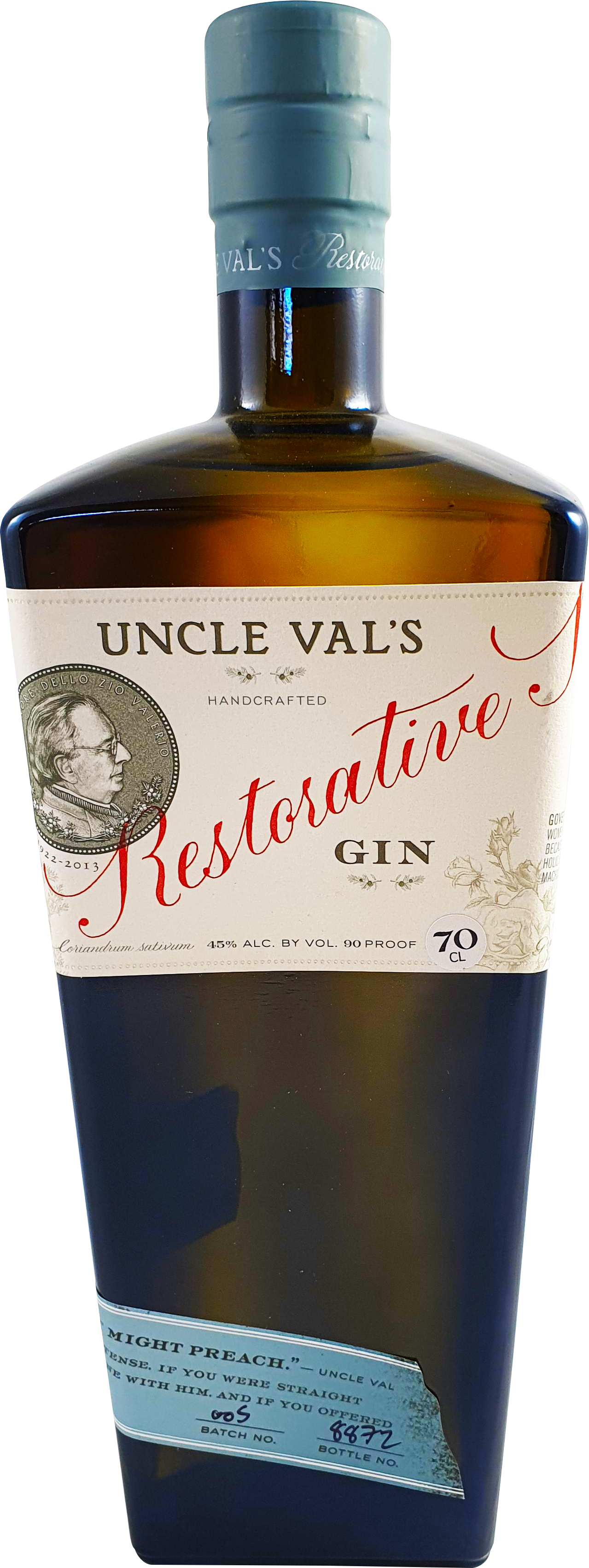 Uncle Val's Restorative Gin 45% 
