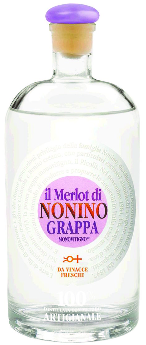 Nonino Il Merlot Grappa 41% 0.7L-Artikelnummer-6988-von-Grappa Nonino