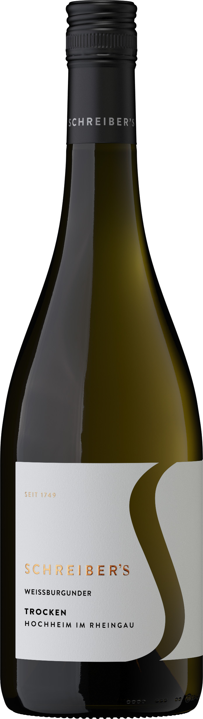 Schreiber Weißburgunder trocken Bio -Artikelnummer-25048-von-Weingut Simon Schreiber