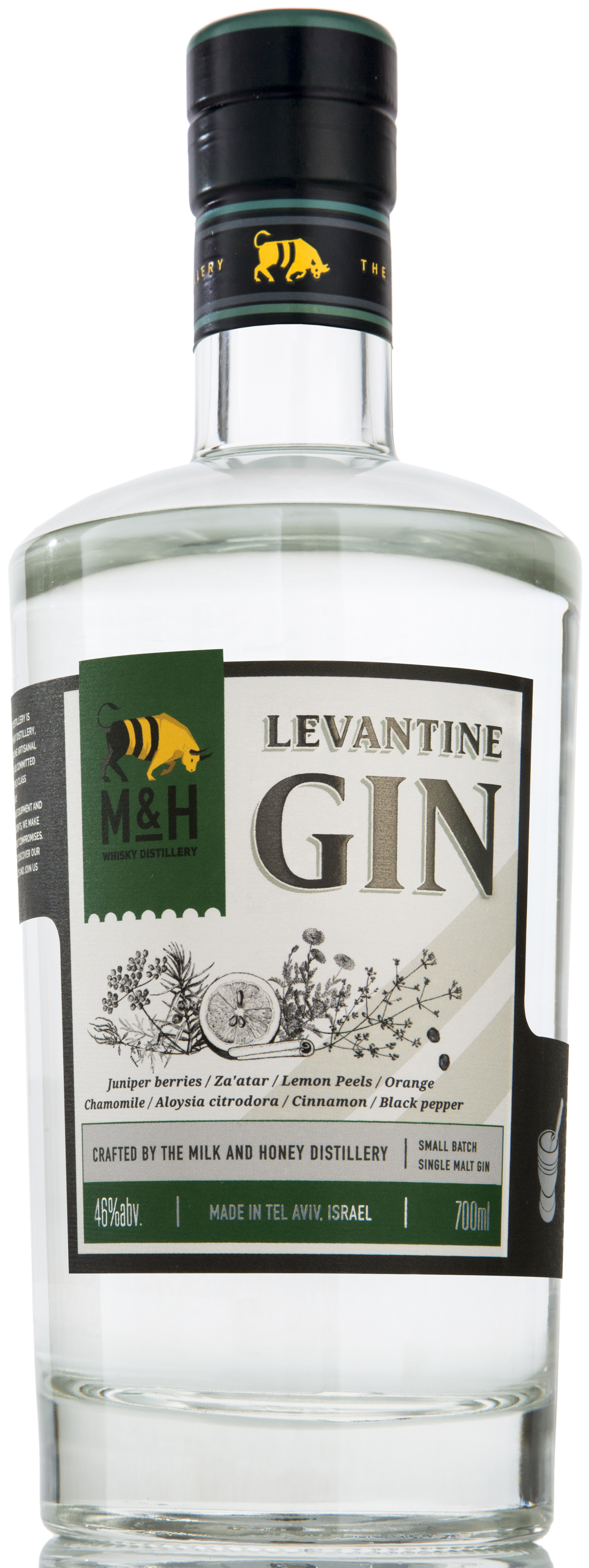 Levantine Small Batch Gin Israel 46 % 
