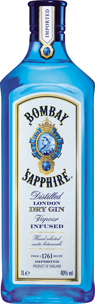 Bombay Sapphire Gin 40% 1l-Artikelnummer-5797-von-Bombay Sapphire