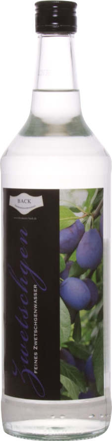 Back Zwetschgenwasser 40 % 1,0 l-Artikelnummer-31338-von-Back