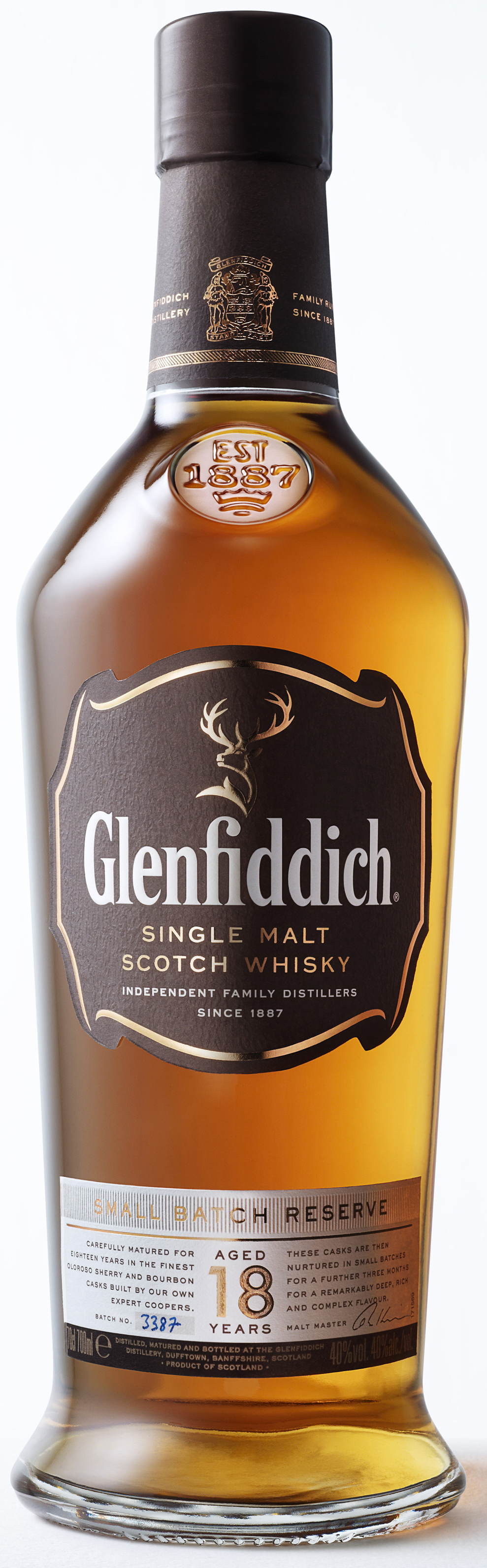 Glenfiddich 18 Years 40 % 0.7L-Artikelnummer-30591-von-Glenfiddich