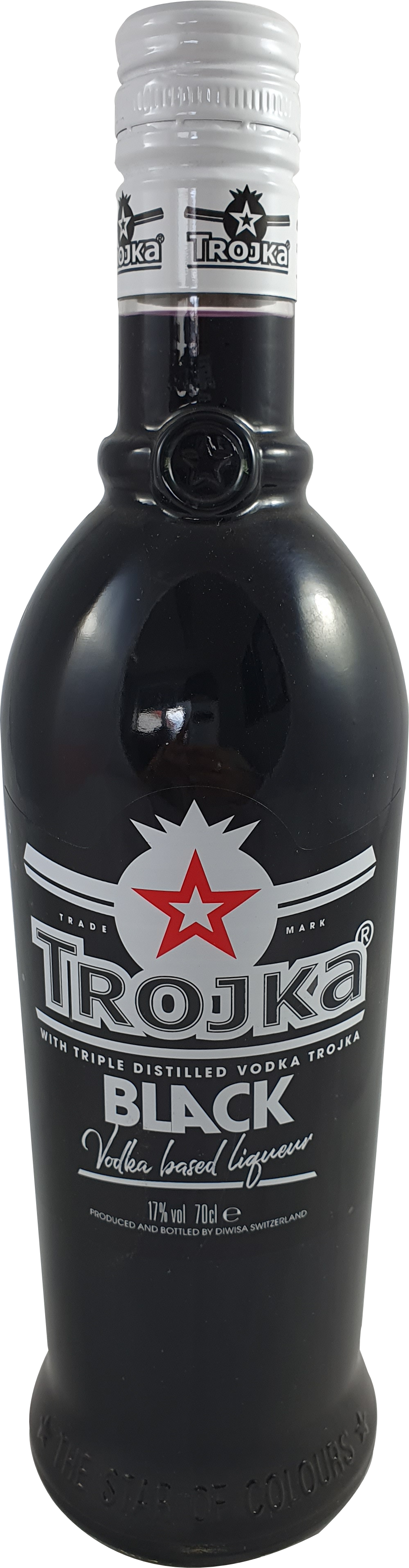 Trojka Vodka Black 17% -Artikelnummer-30560-von-Diwisa