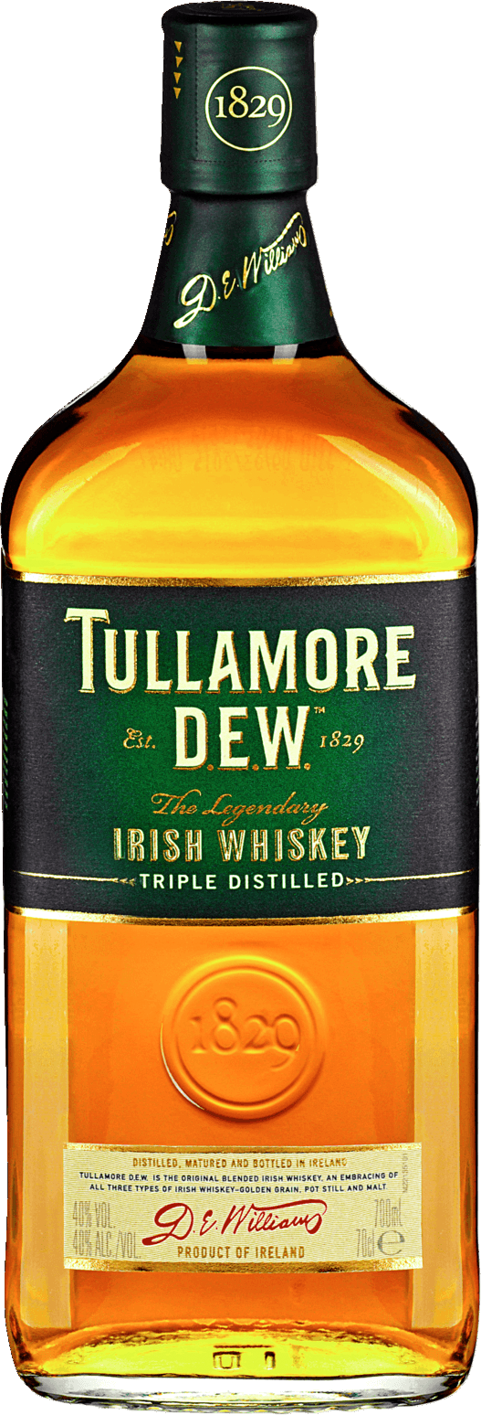 Tullamore Dew Irish Whiskey 40 % 0.7L