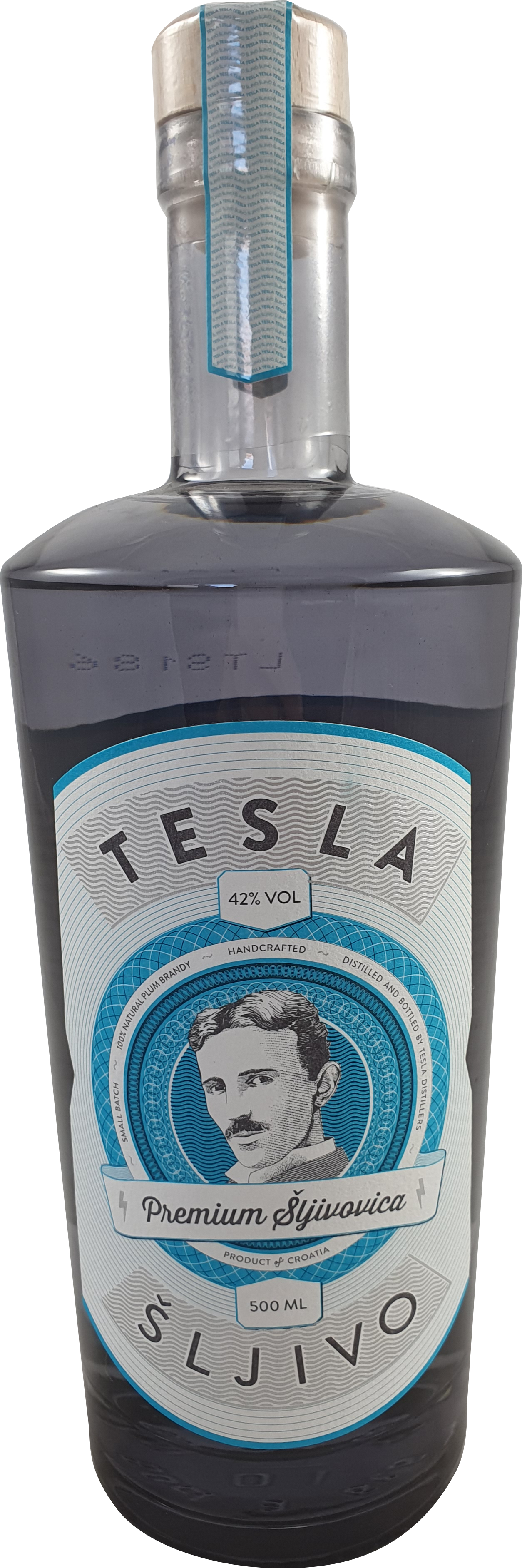 Tesla Sljivo Premium Sliwowitz 42% 0,5 l