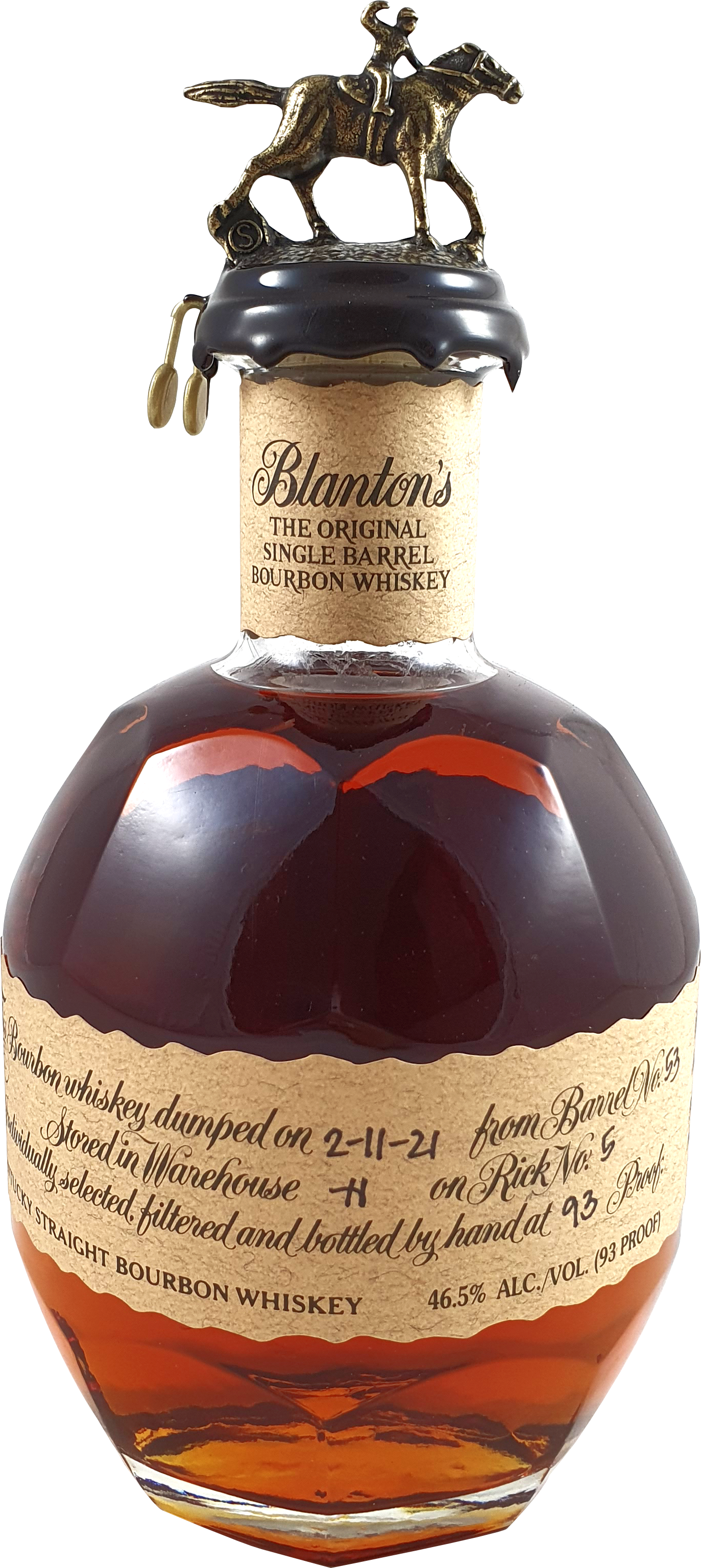 Blanton from the Barrel Whiskey 67% 0.7L-Artikelnummer-30615-von-Buffalo Trace Destillery