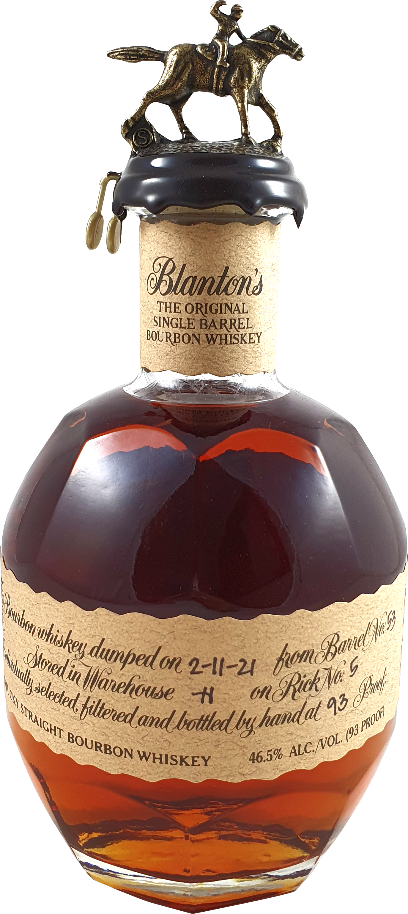 Blanton from the Barrel Whiskey 67% 0.7L