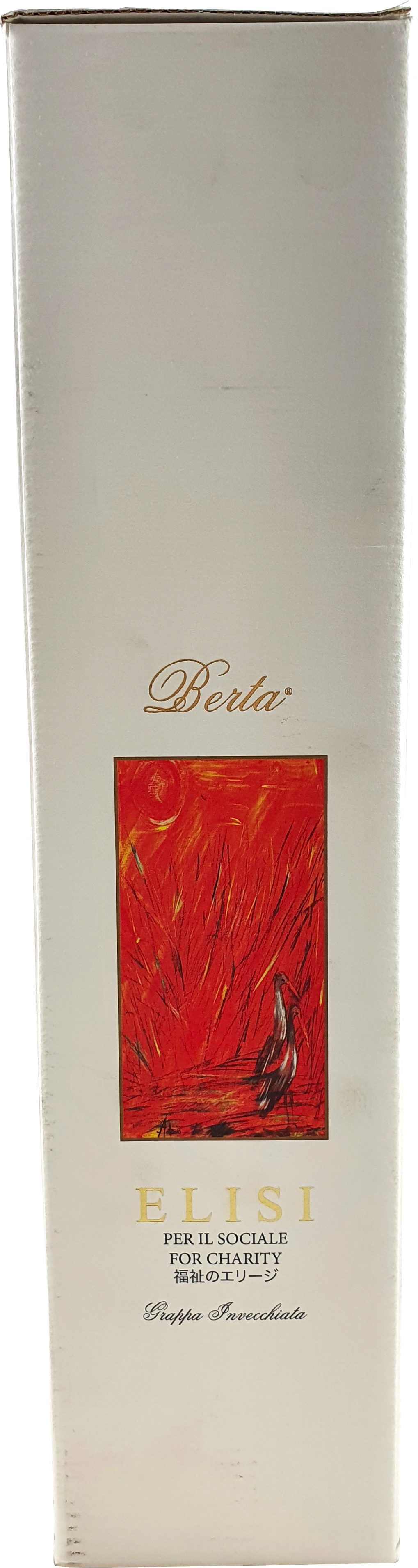 Grappa Berta Elisi  43% 1.0L-Artikelnummer-31179-von-Distillerie Berta