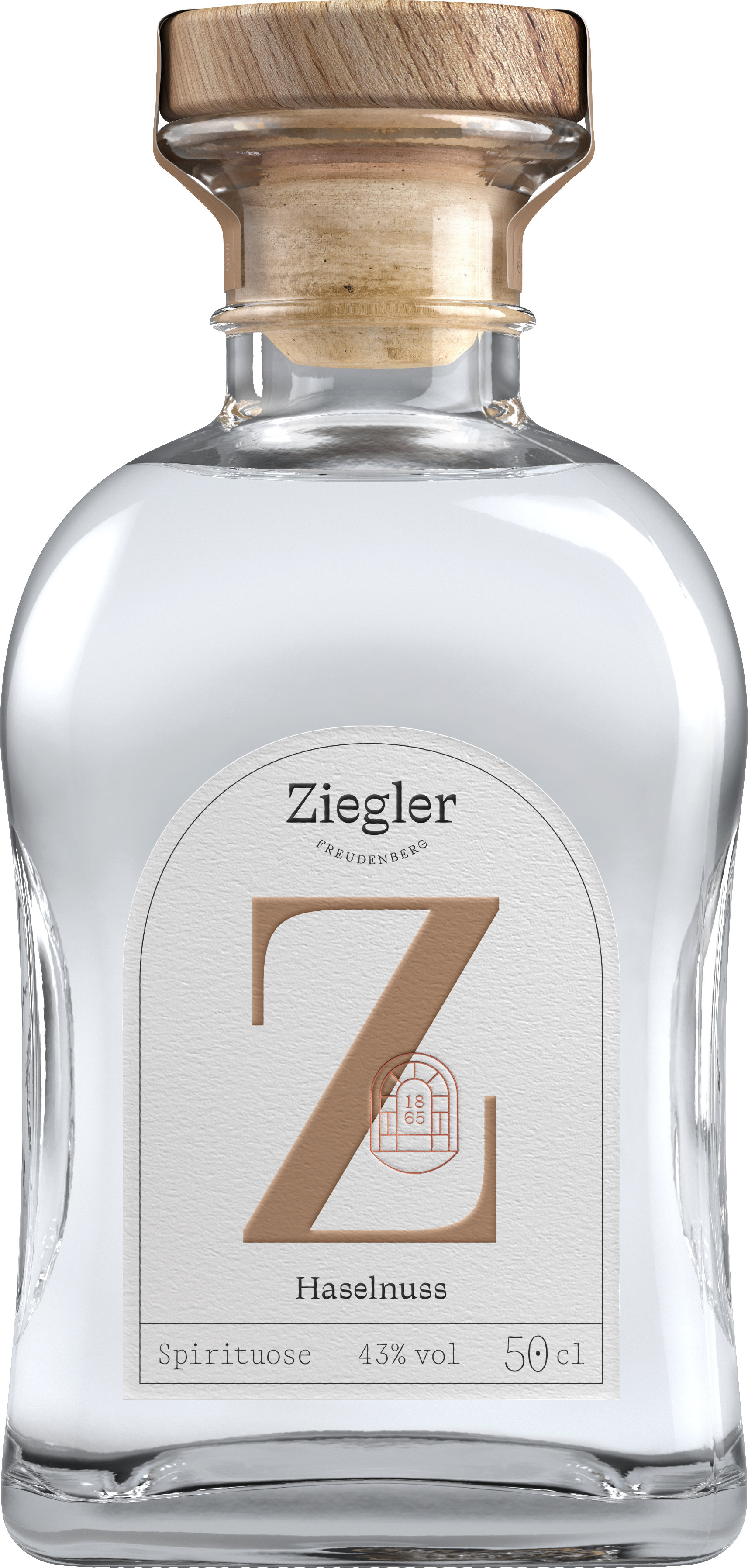 Ziegler-Ziegler Haselnuss 43 % 0,5L  Ziegler Haselnuss 43 % 0,5L -Artikelnummer-31554-von-Ziegler