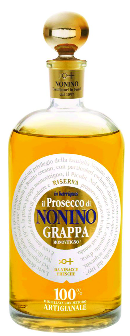 Nonino Il Prosecco Monotivigno 41 % 0.7L-Artikelnummer-30667-von-Grappa Nonino