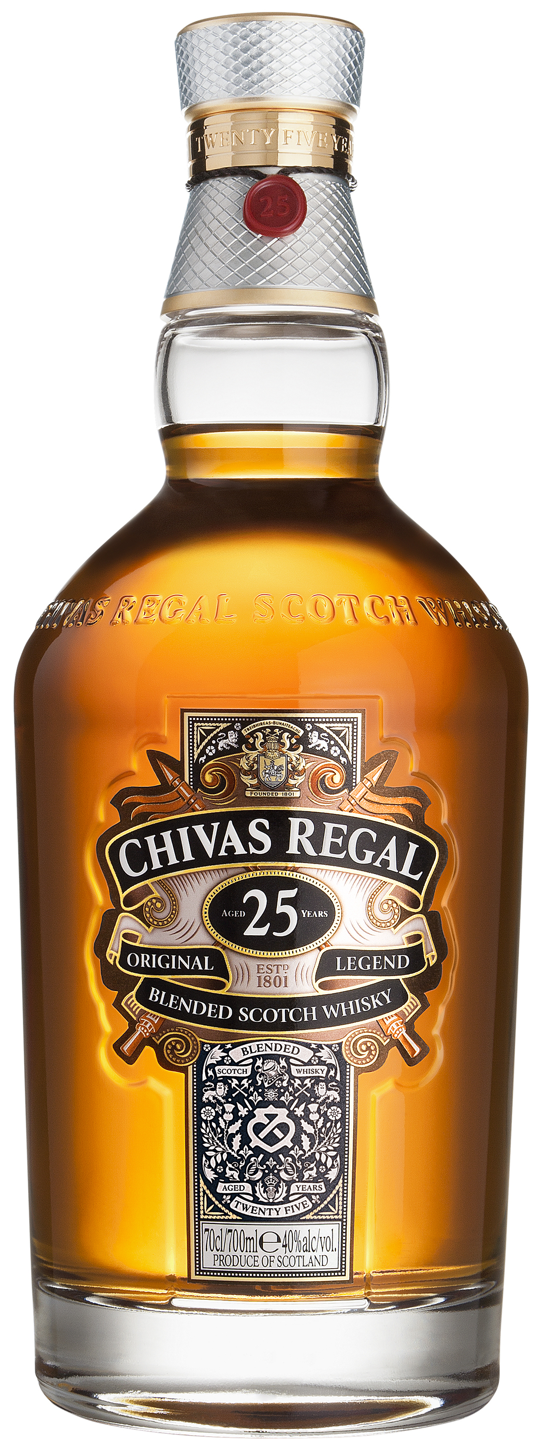Chivas Regal Whisky 25 y 40% 0.7L