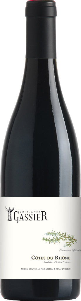 Cote Du Rhone Domaine Gassier AOP 0,75L (Bio)-Artikelnummer-26754-von-Vignobles Michel Gassier Rh