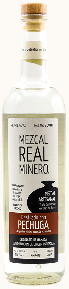 Mezcal Real Minero Pechuga 50% 0.7L