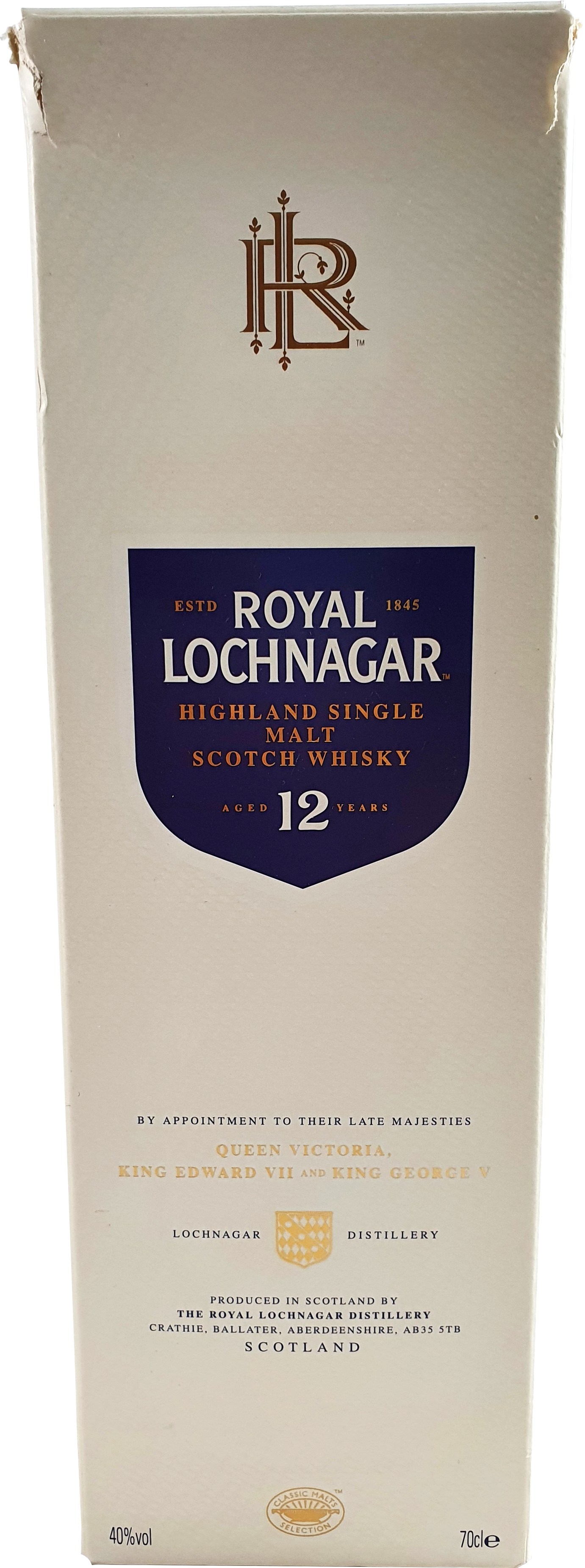 Royal Lochnagar Malt 12 Years 40 % 0.7L-Artikelnummer-30499-von-Royal Lochnagar