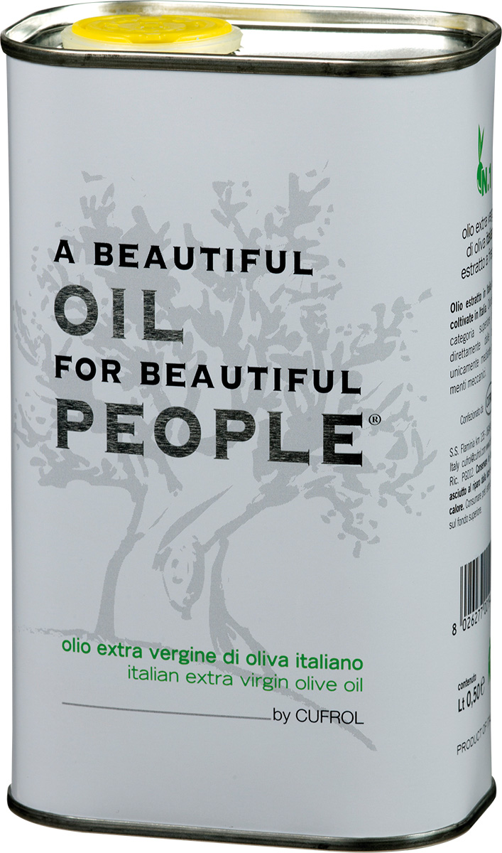 Olio Extra Vergine "Beautiful People" Dose 0.5L-Artikelnummer-55002-von-Cufrol 