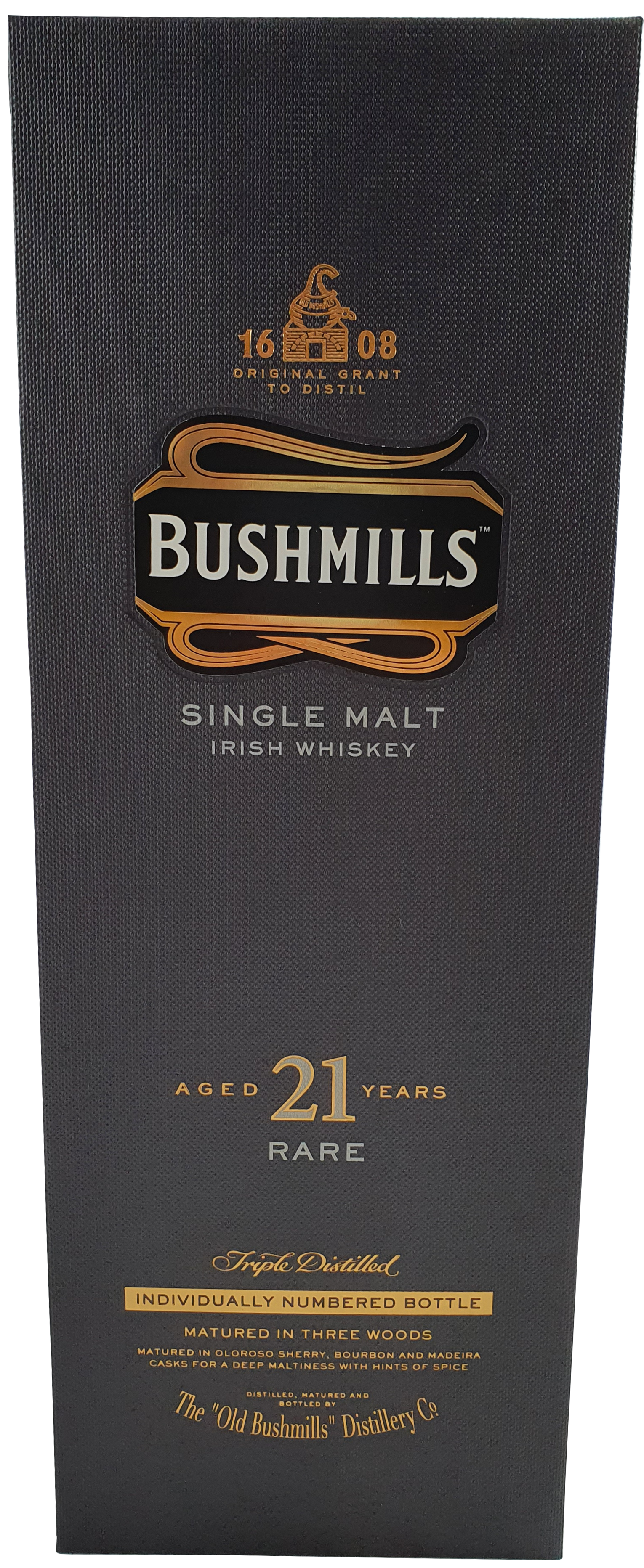 Bushmills 21y Irish Whiskey 40 % 0.7L-Artikelnummer-30514-von-Old Bushmills Distillery
