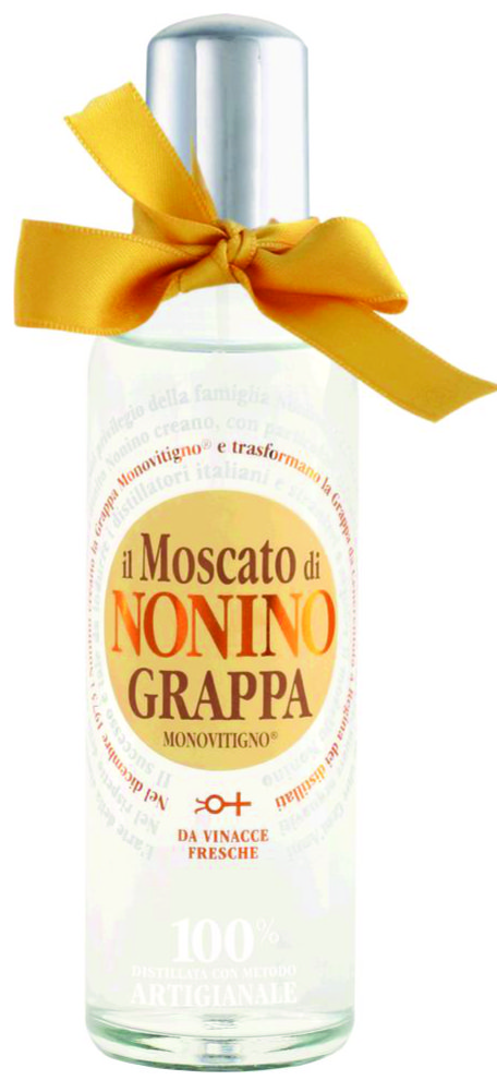 Nonino Moscato Monovitigno 41%  0.7L-Artikelnummer-31083-von-Grappa Nonino