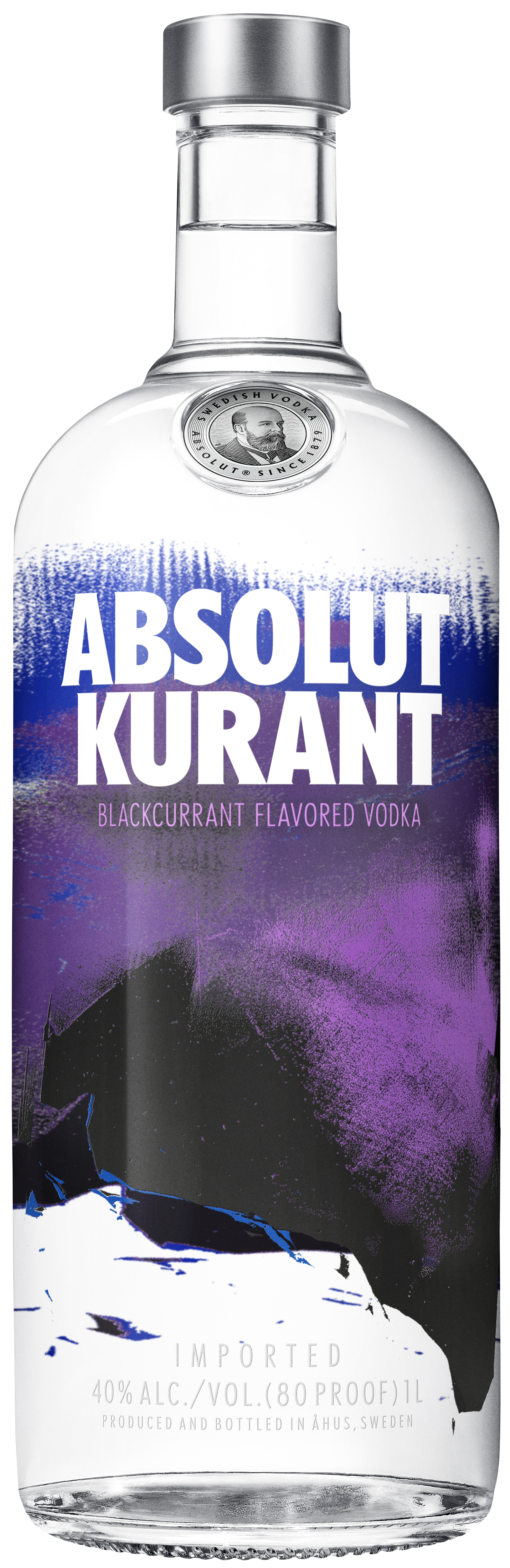 Absolut Vodka Kurant 40% -Artikelnummer-30212-von-Absolut