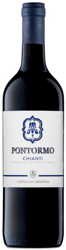 Chianti DOCG Pontormo Castelli Grevepesa 0,75L-Artikelnummer-25626-von-Castelli del Grevepesa