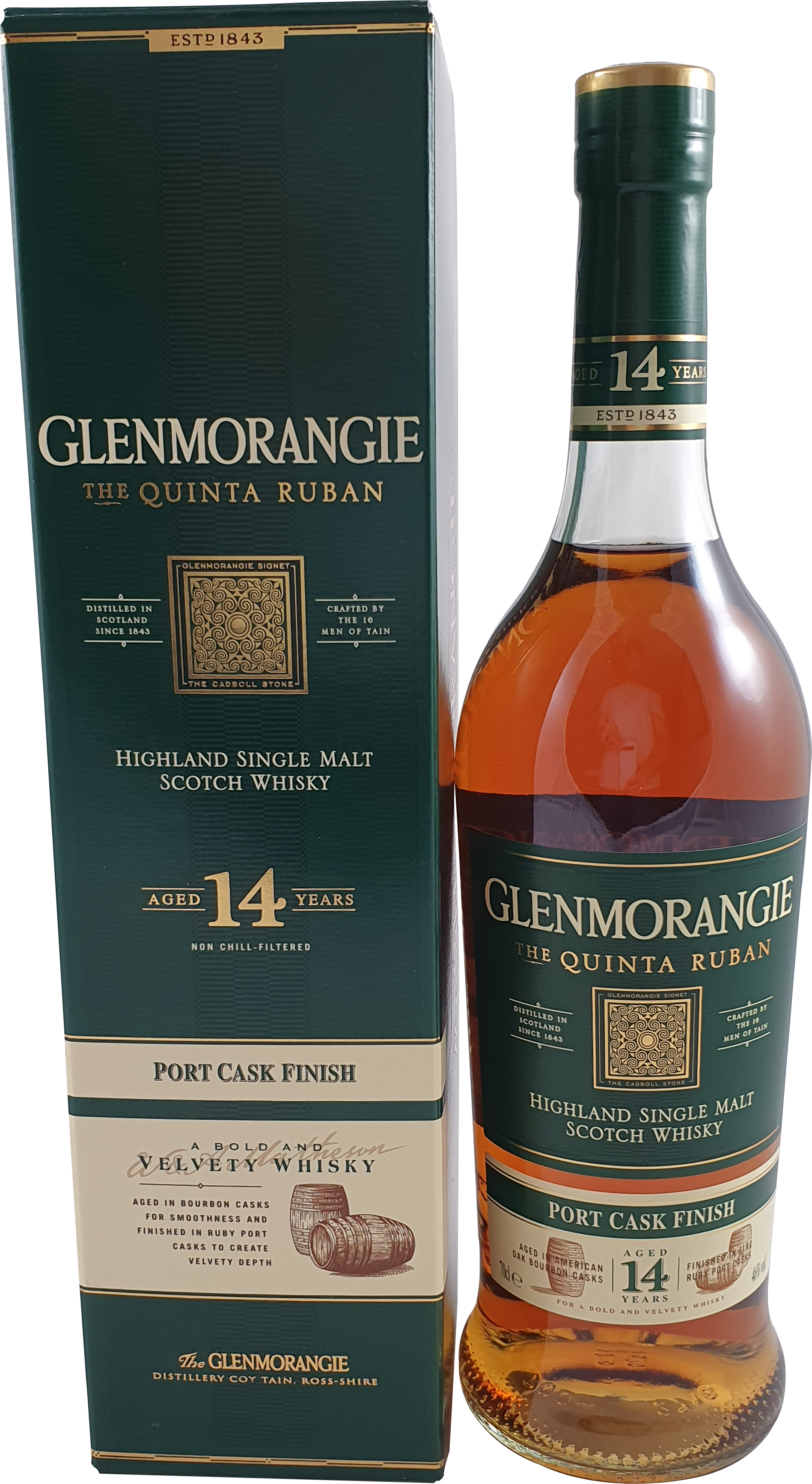 Glenmorangie Quinta Ruban 46 % 0.7L-Artikelnummer-31104-von-Glenmorangie
