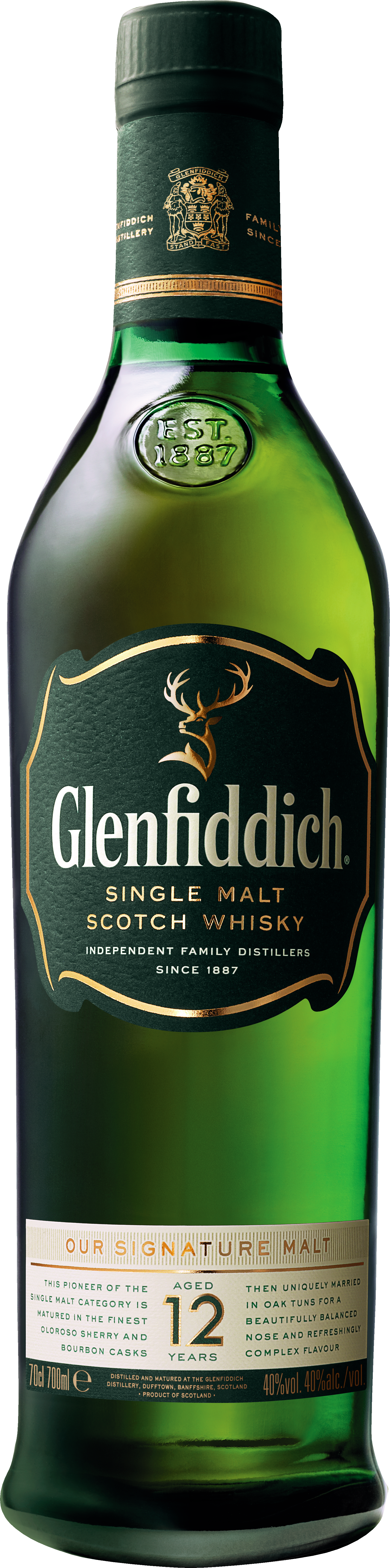 Glenfiddich 12 Jahre 40 % 0.7L-Artikelnummer-5627-von-Glenfiddich