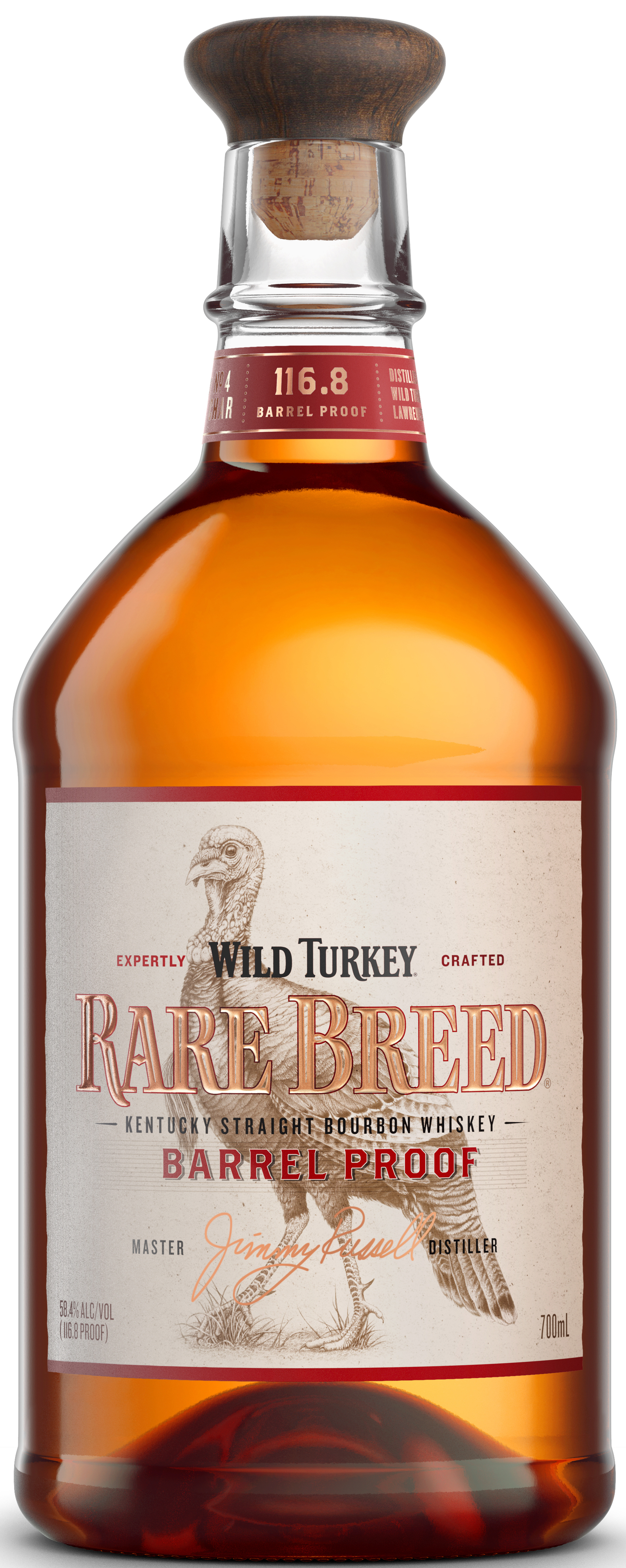 Wild Turkey Rare Breed Bourbon 58.4 % 0.7L-Artikelnummer-31282-von-Wild Turkey