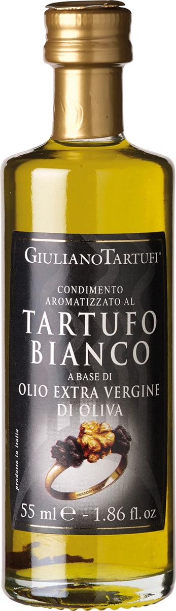 Condimento Olio extra vergine al Tartufo Bianco 55ml-Artikelnummer-11090-von-Giuliano Tartufi