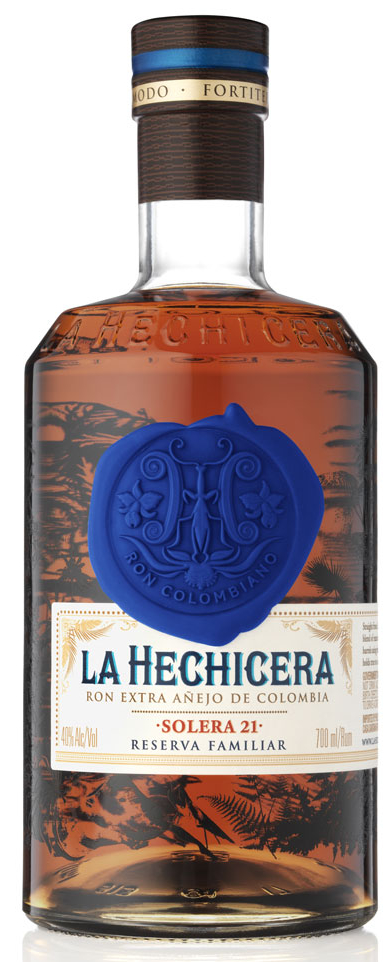 La Hechicera Rum 40 % 0.7L-Artikelnummer-31098-von-La Hechicera