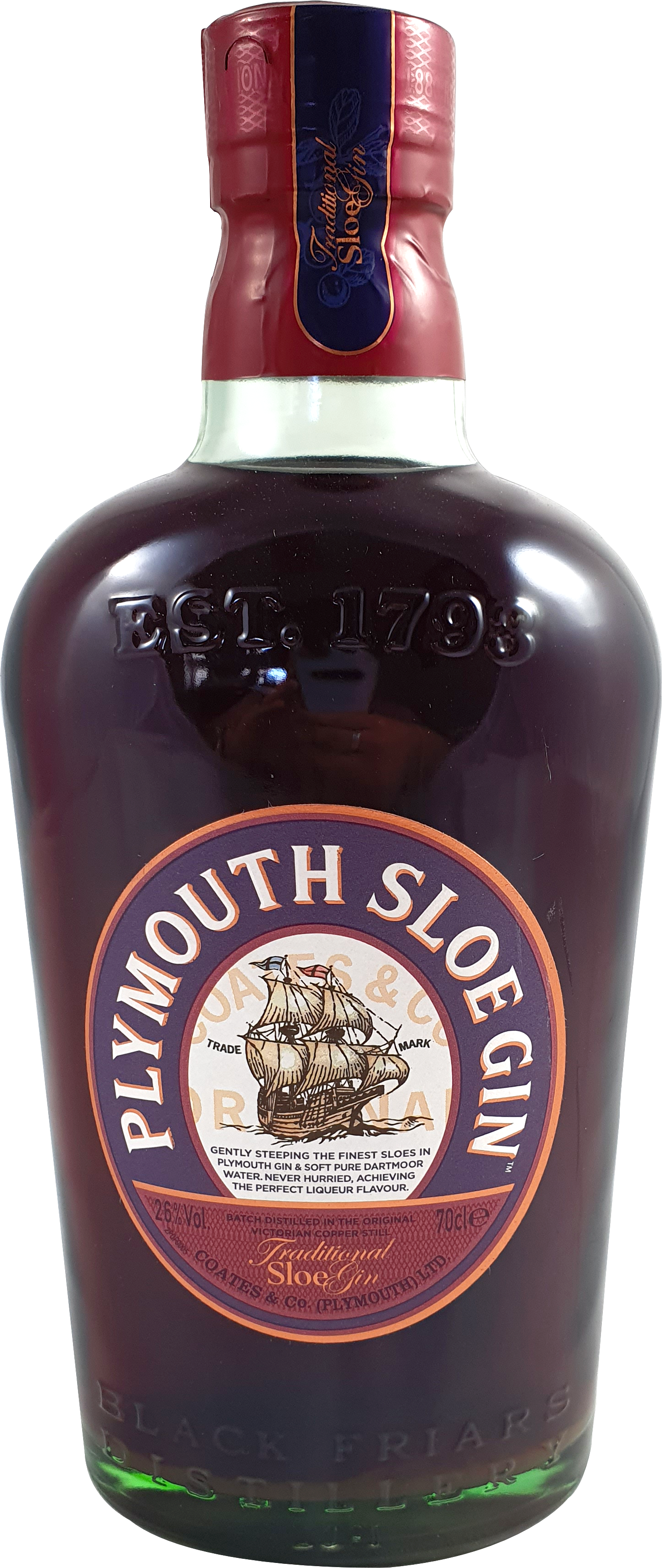Plymouth Sloe Gin 26% -Artikelnummer-30431-von-Plymouth
