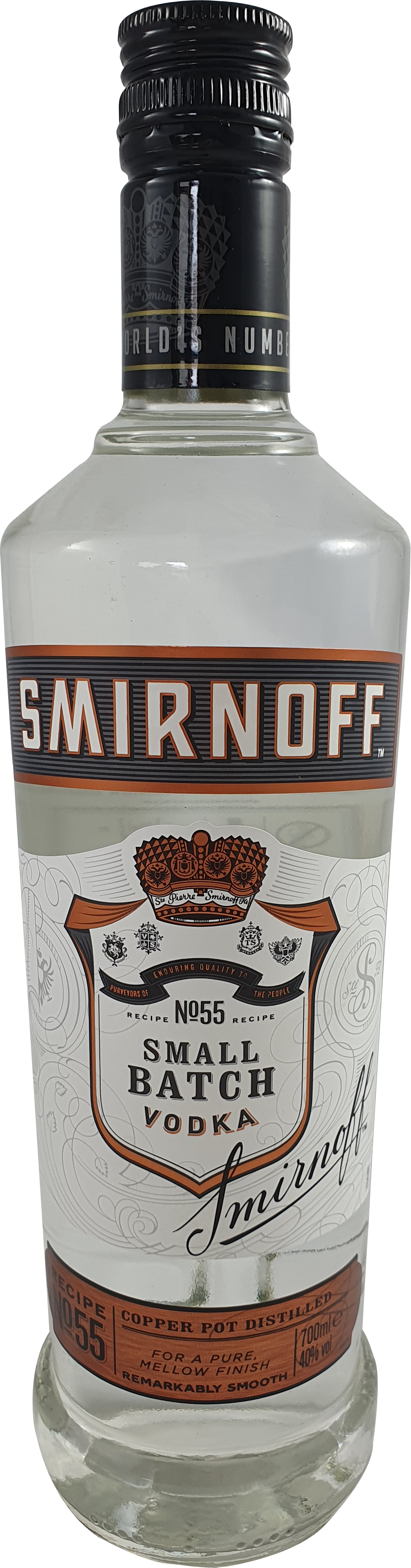 Smirnoff Black Label 40 % 0,7l-Artikelnummer-31292-von-Smirnoff