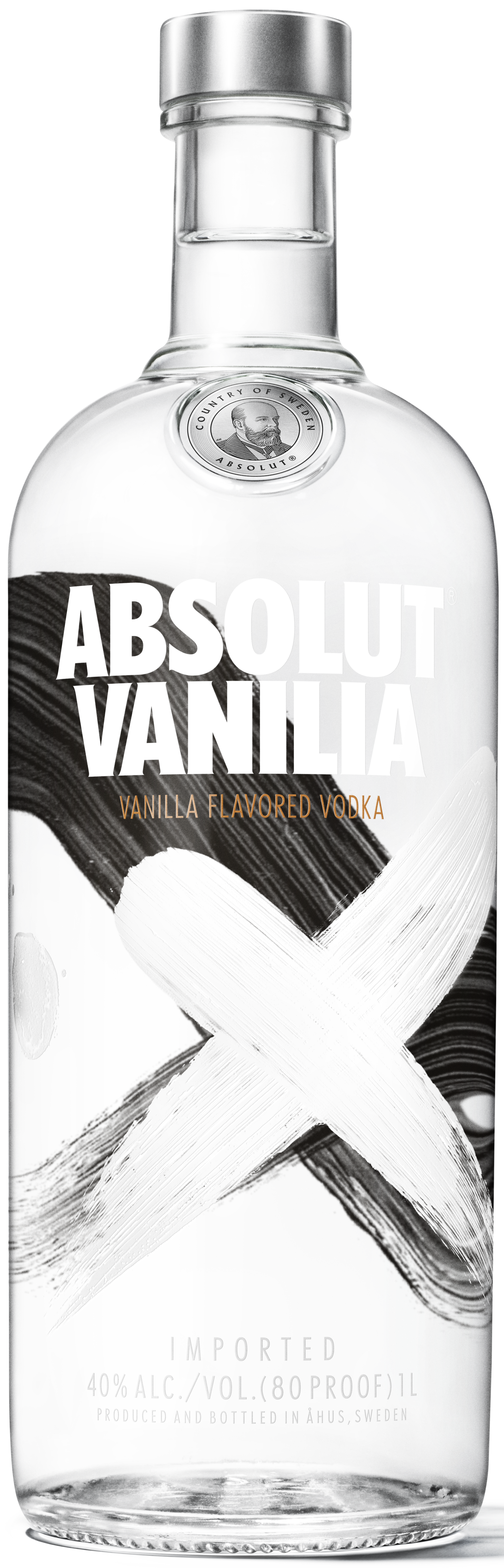 Absolut Vodka Vanilia 40% -Artikelnummer-30215-von-Absolut
