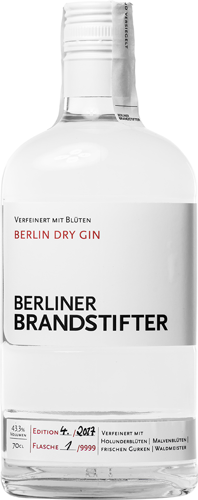 Brandstifter Gin 43.3 % -Artikelnummer-30441-von-Berliner Brandstifter