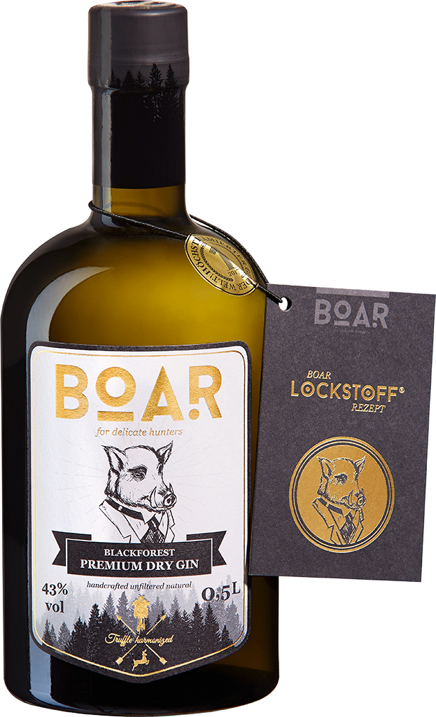 Boar Premium Dry Gin 43% -Artikelnummer-31194-von-Boar